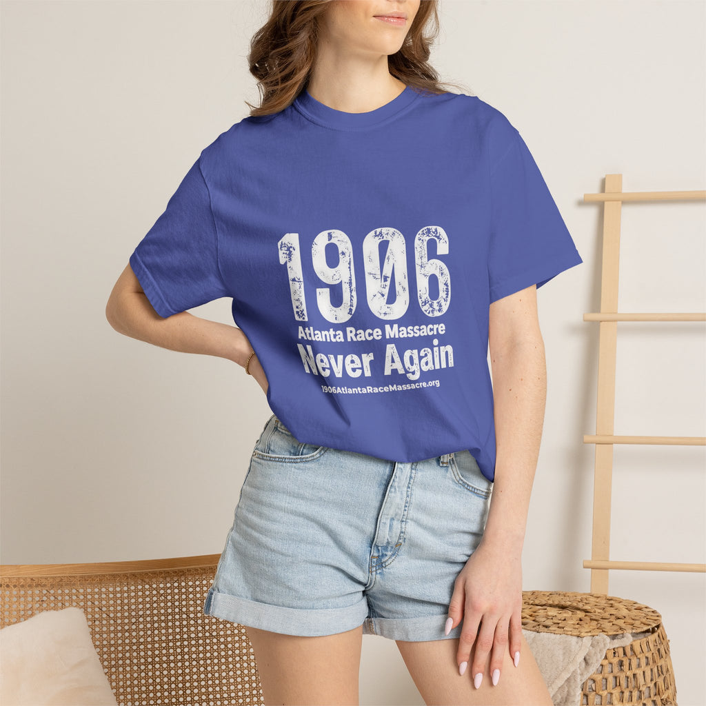 1906 Never Again (White Print) T-Shirt