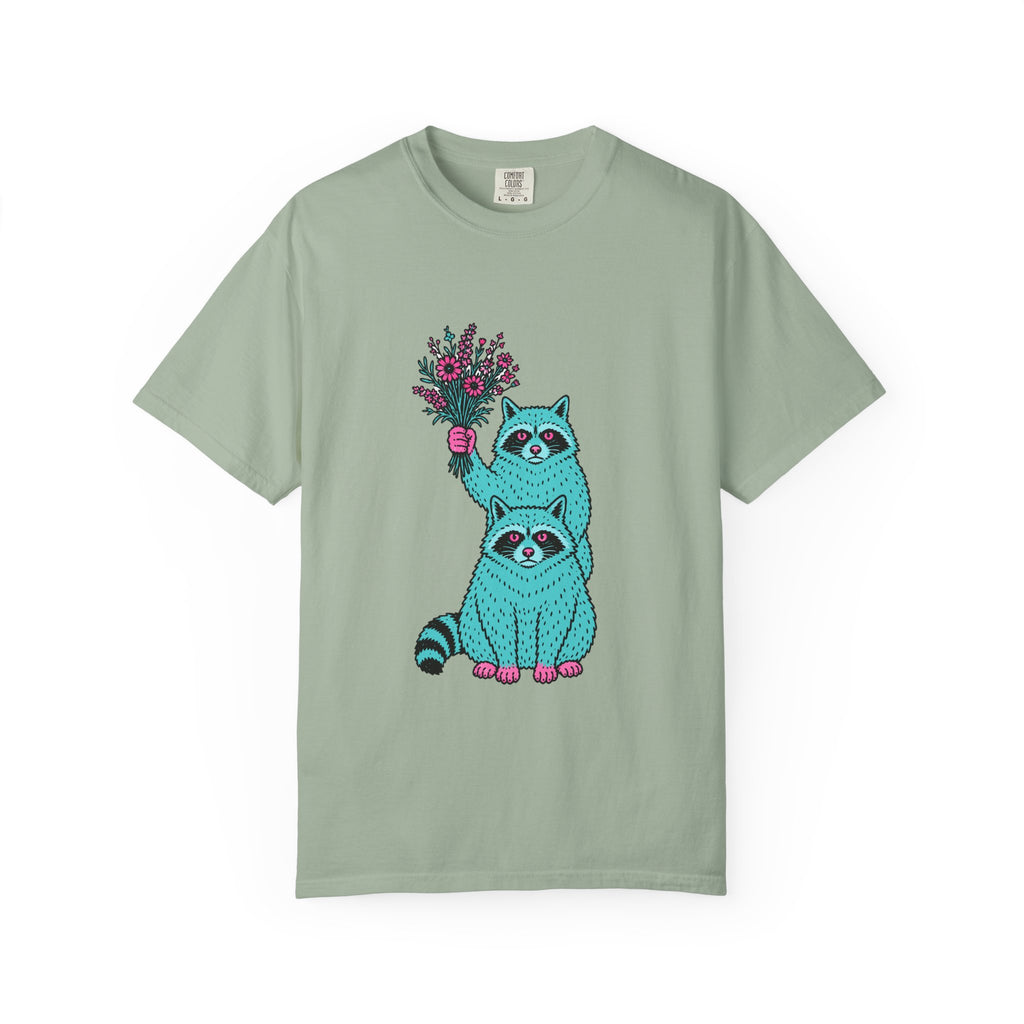 Wildflower Raccoons T-Shirt