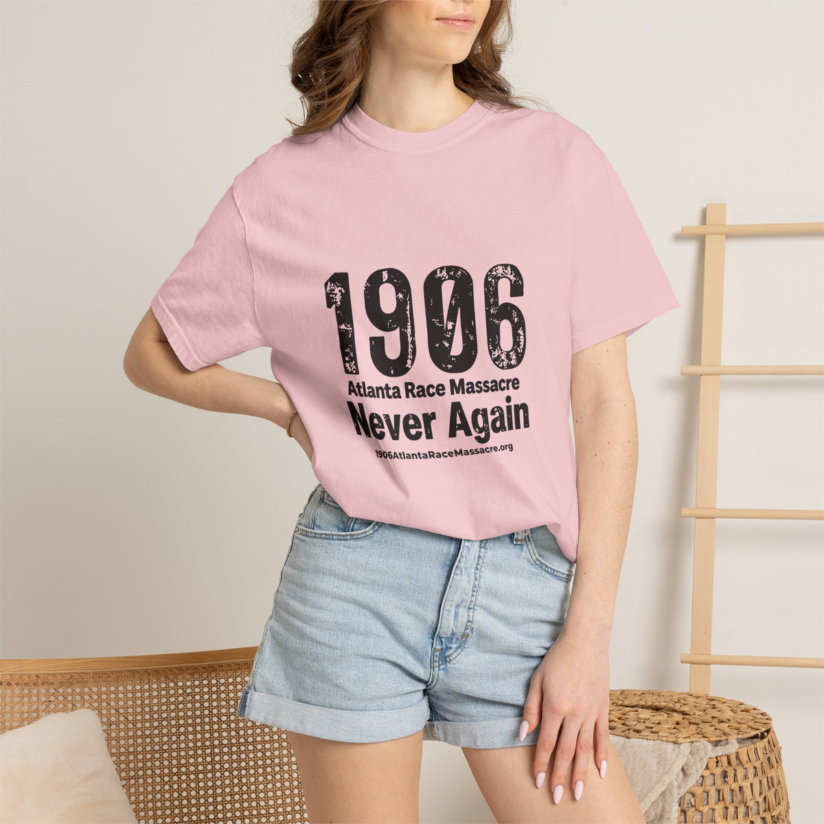 1906 Never Again (Black Print) T-Shirt