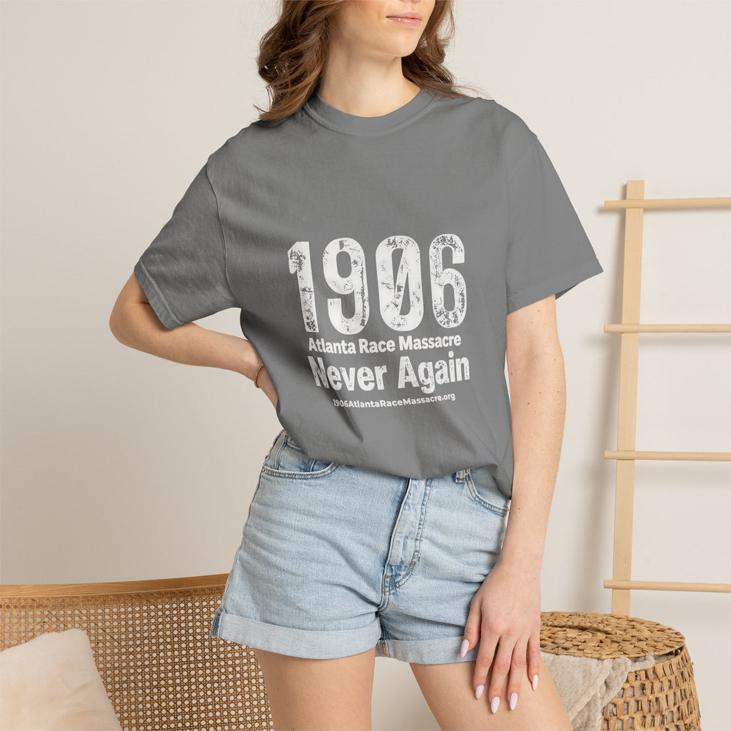 1906 Never Again (White Print) T-Shirt