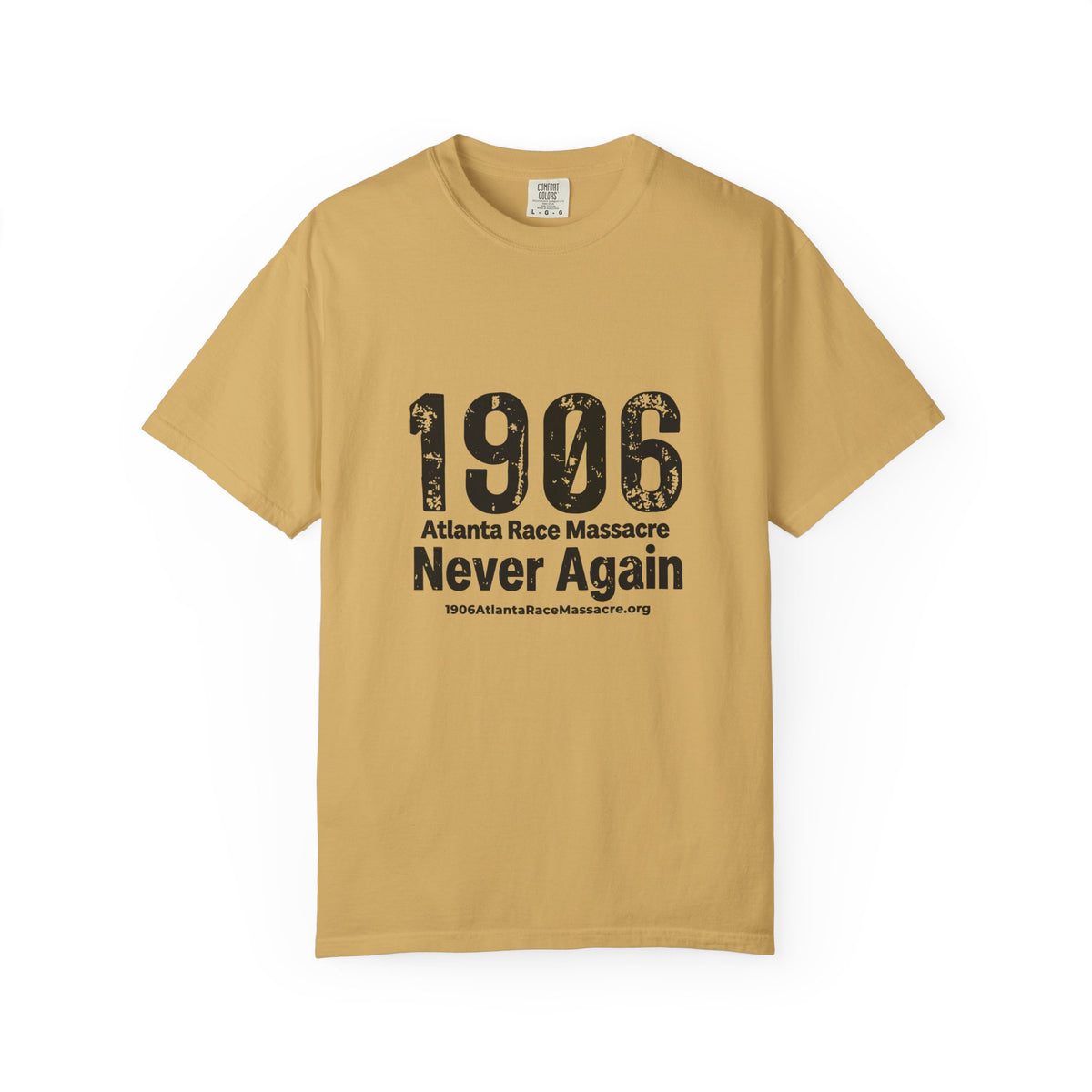 1906 Never Again (Black Print) T-Shirt
