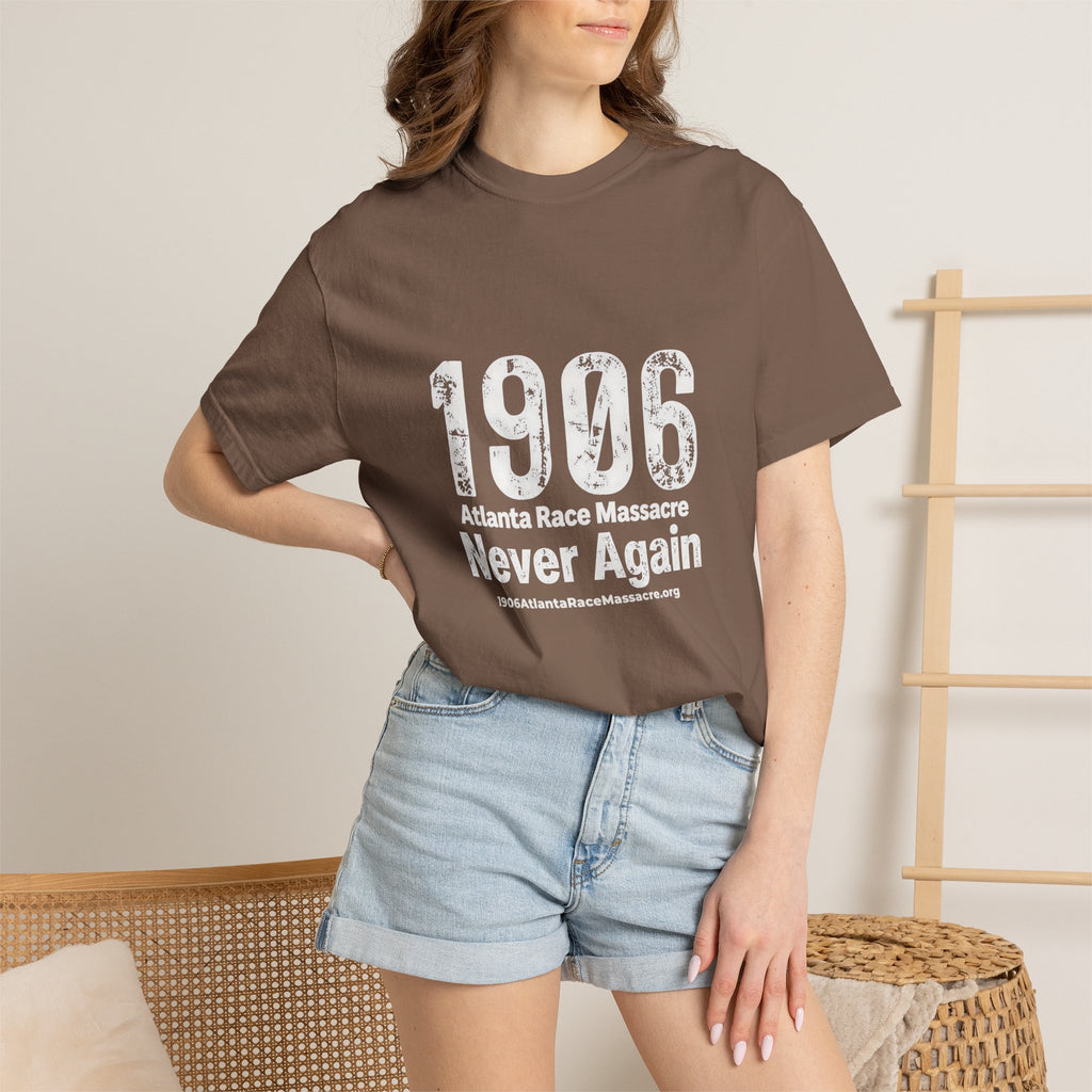 1906 Never Again (White Print) T-Shirt