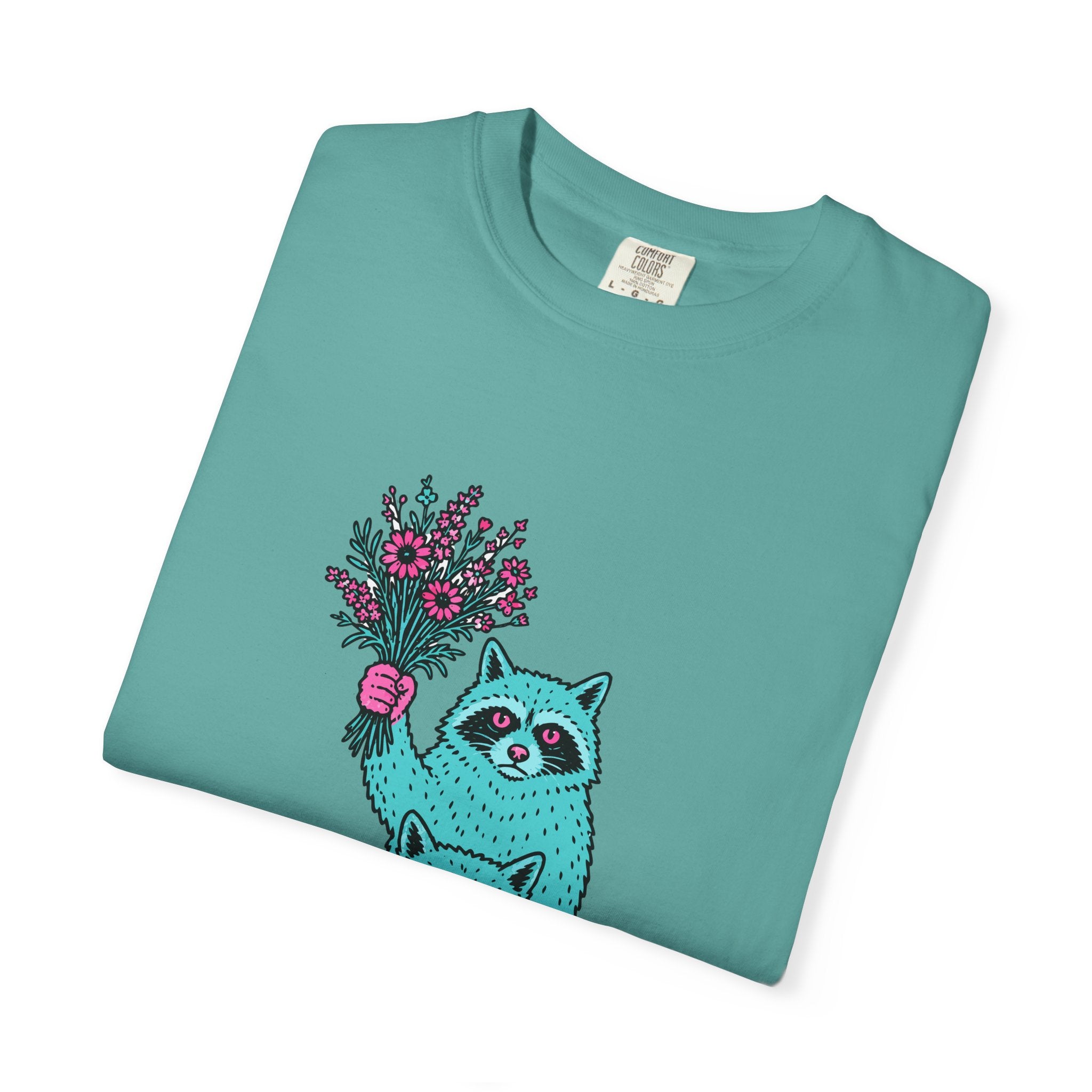Wildflower Raccoons T-Shirt