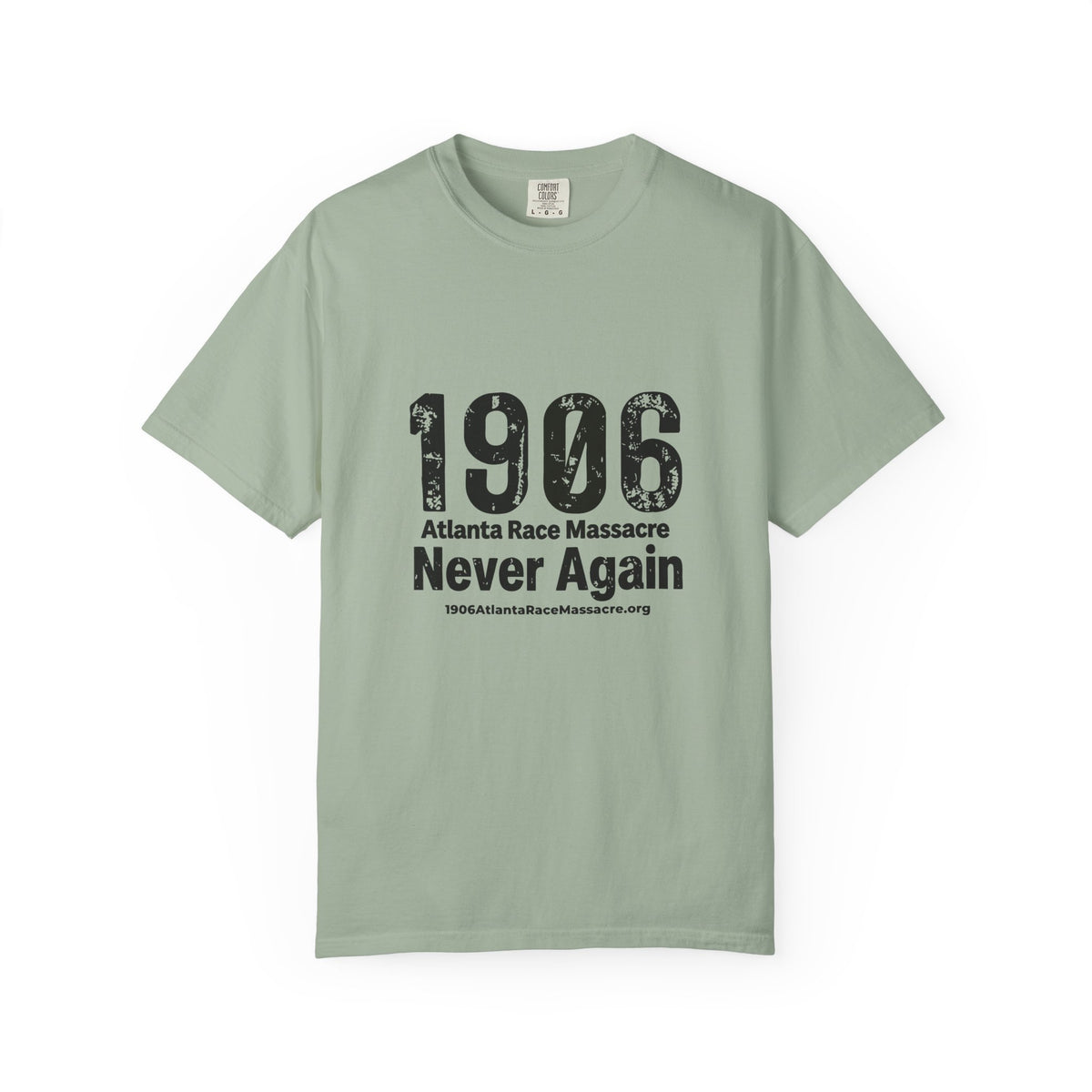 1906 Never Again (Black Print) T-Shirt