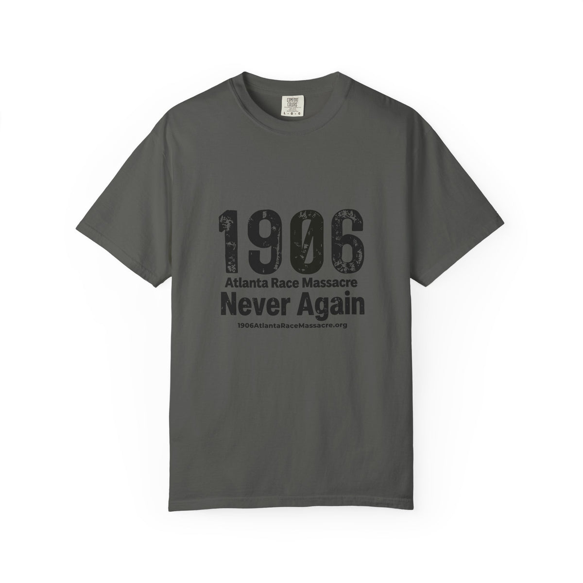 1906 Never Again (Black Print) T-Shirt
