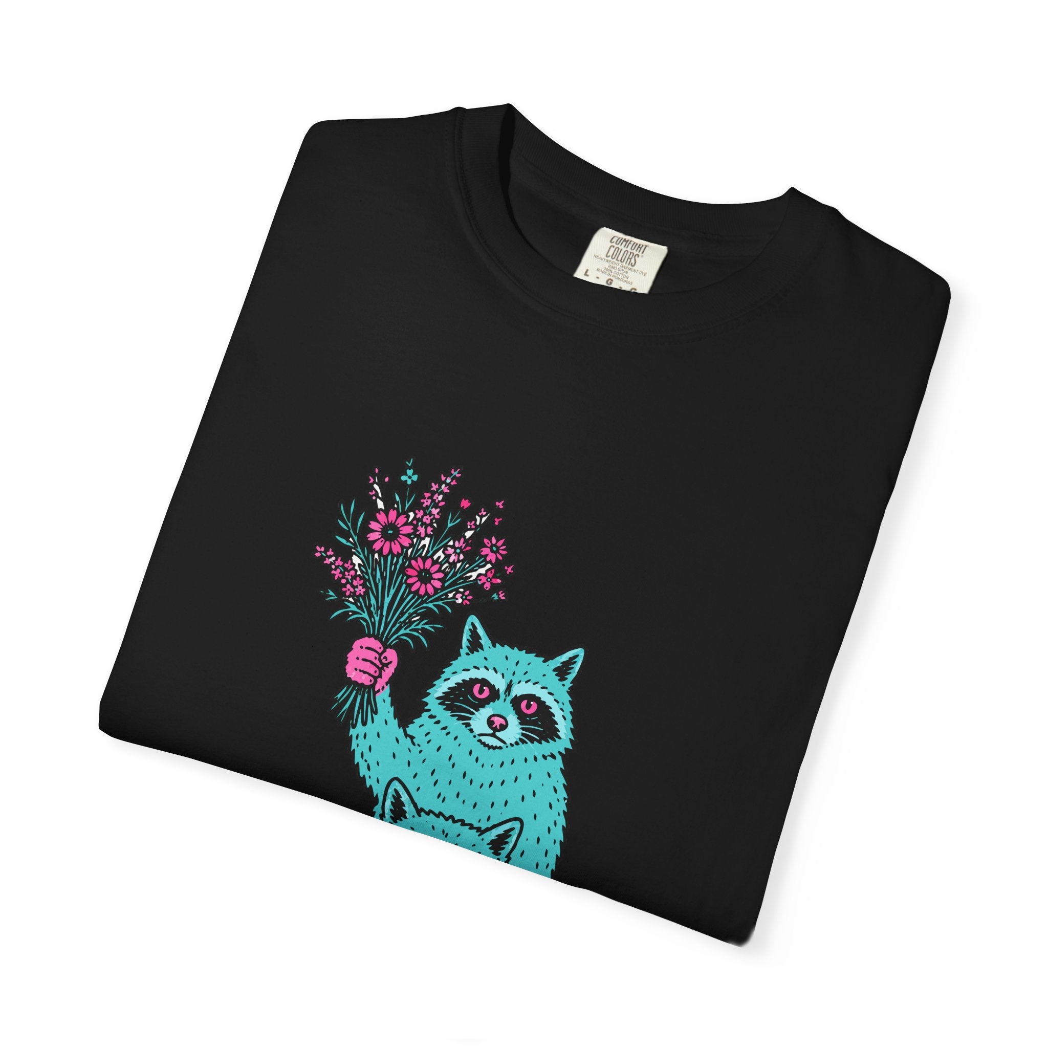 Wildflower Raccoons T-Shirt