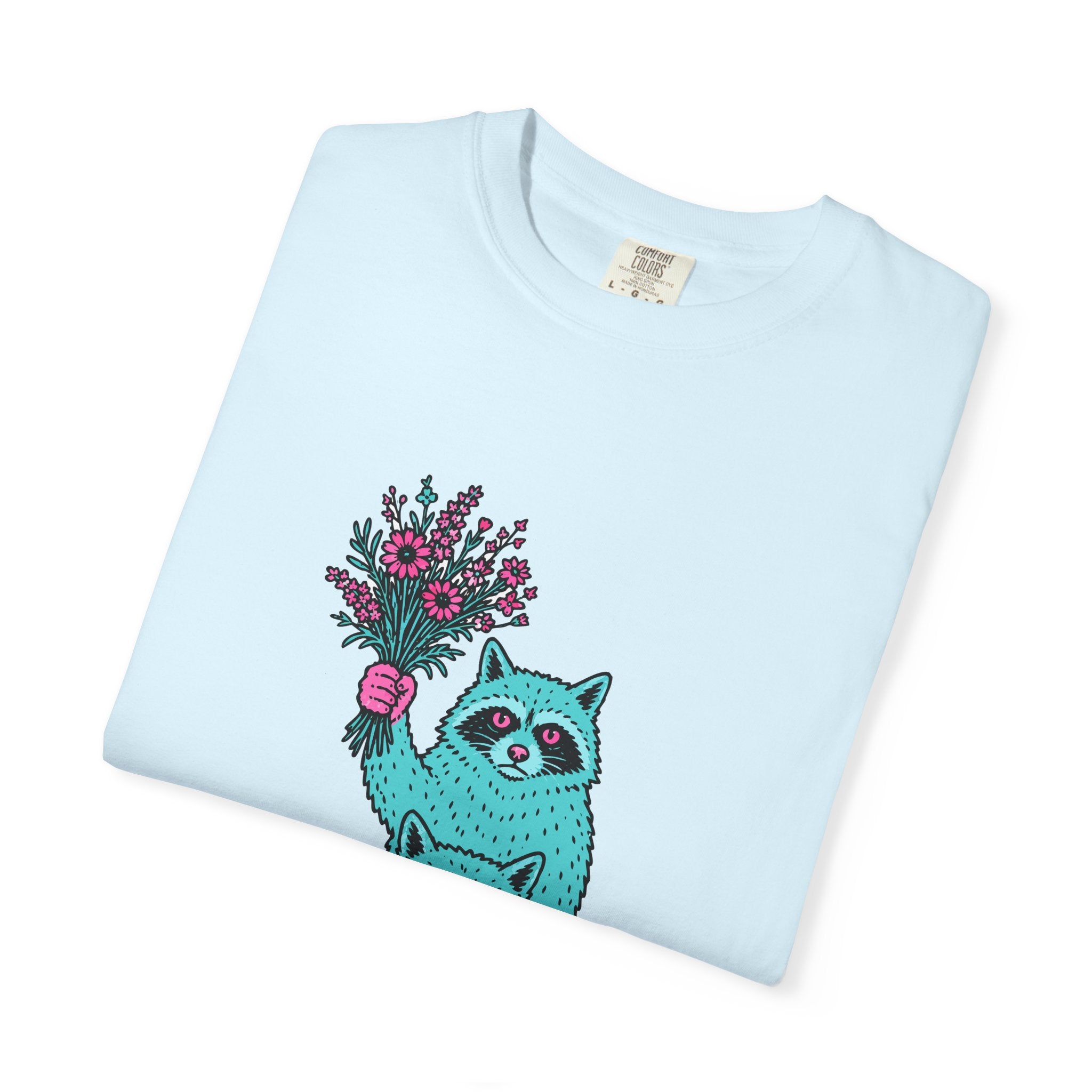 Wildflower Raccoons T-Shirt