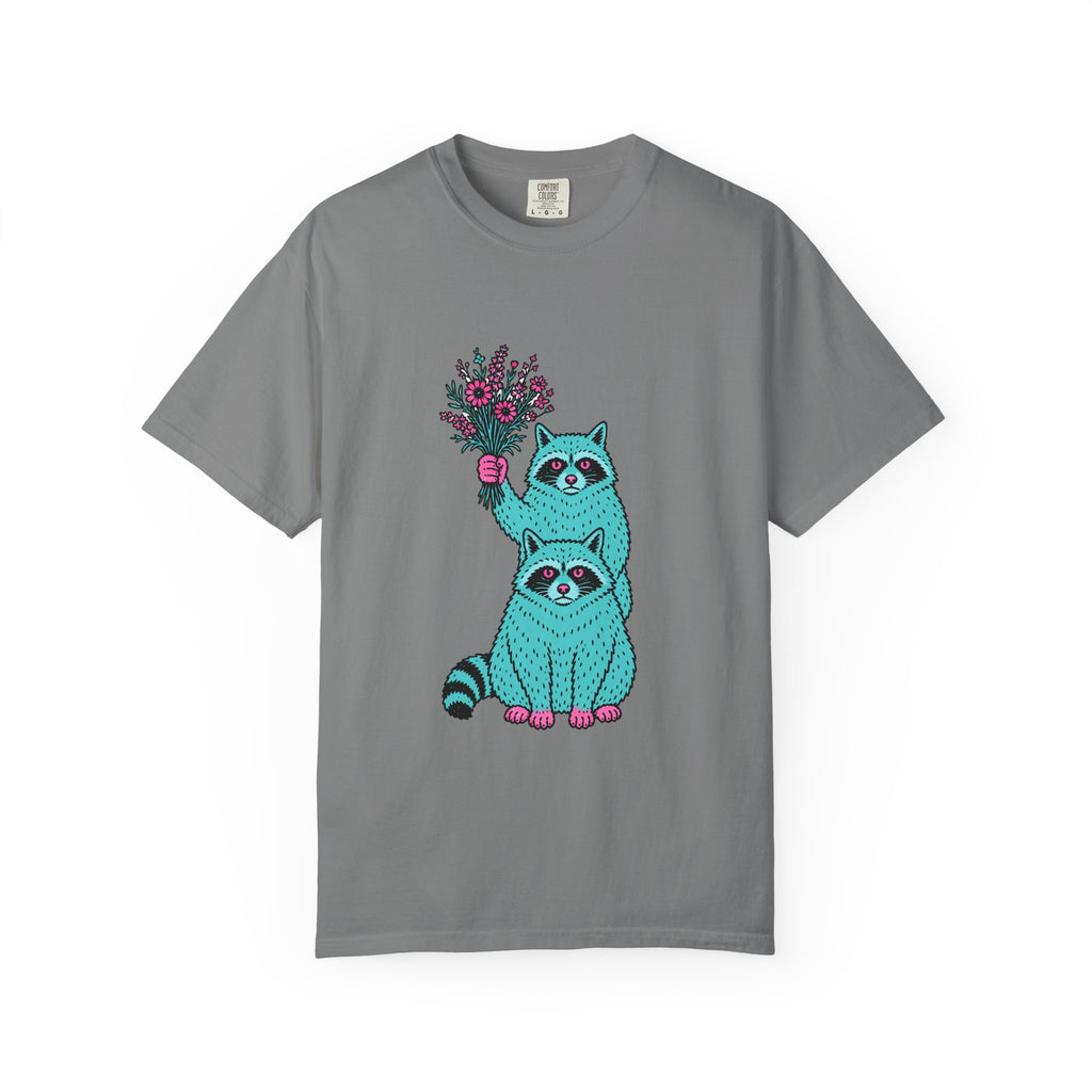 Wildflower Raccoons T-Shirt