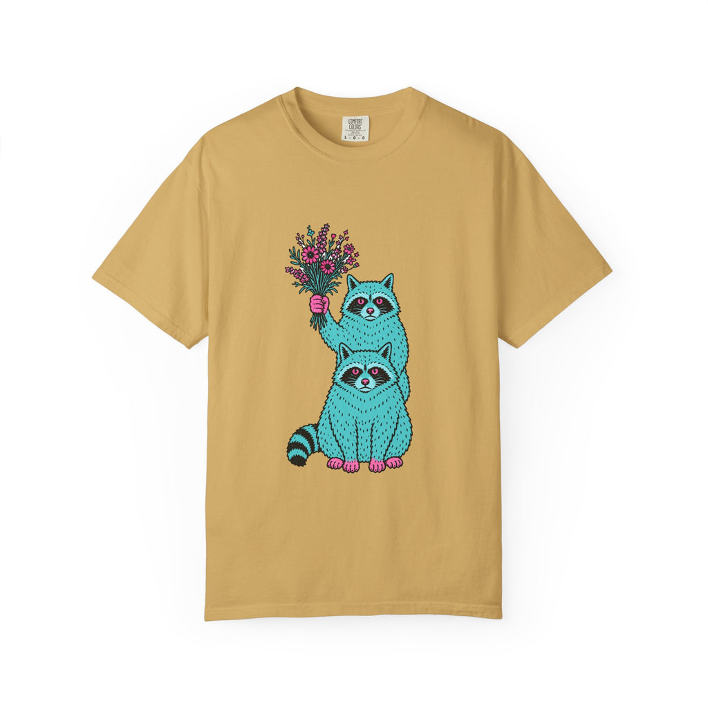 Wildflower Raccoons T-Shirt