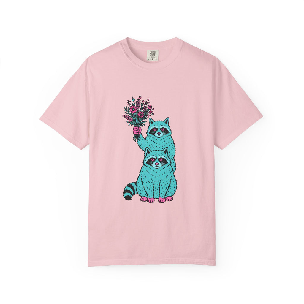 Wildflower Raccoons T-Shirt