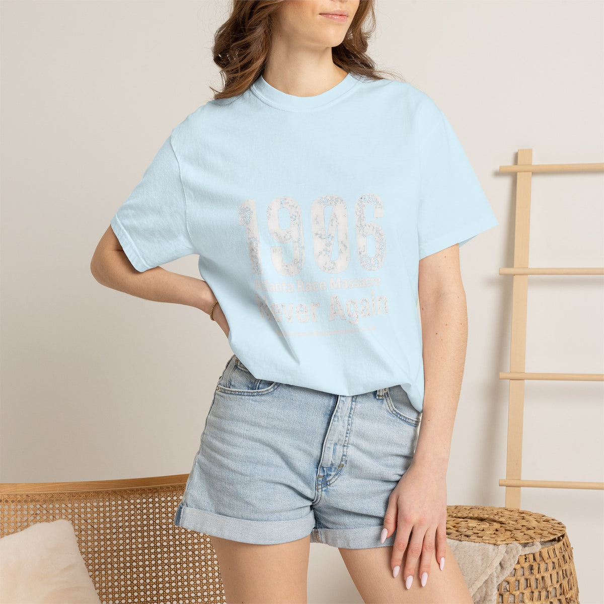 1906 Never Again (White Print) T-Shirt
