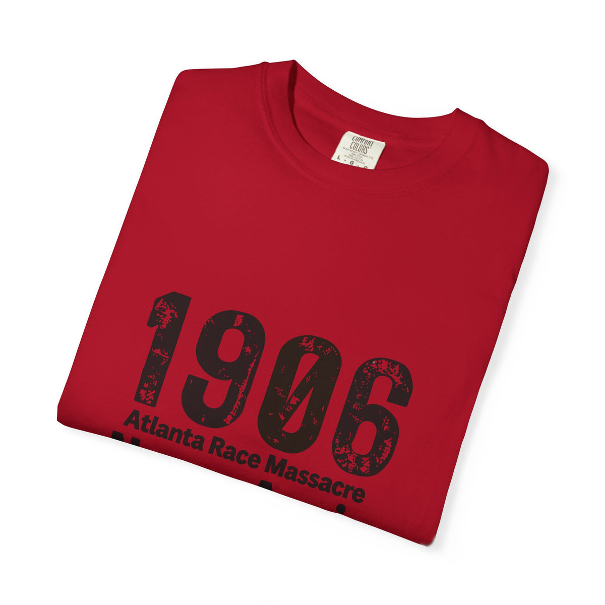 1906 Never Again (Black Print) T-Shirt