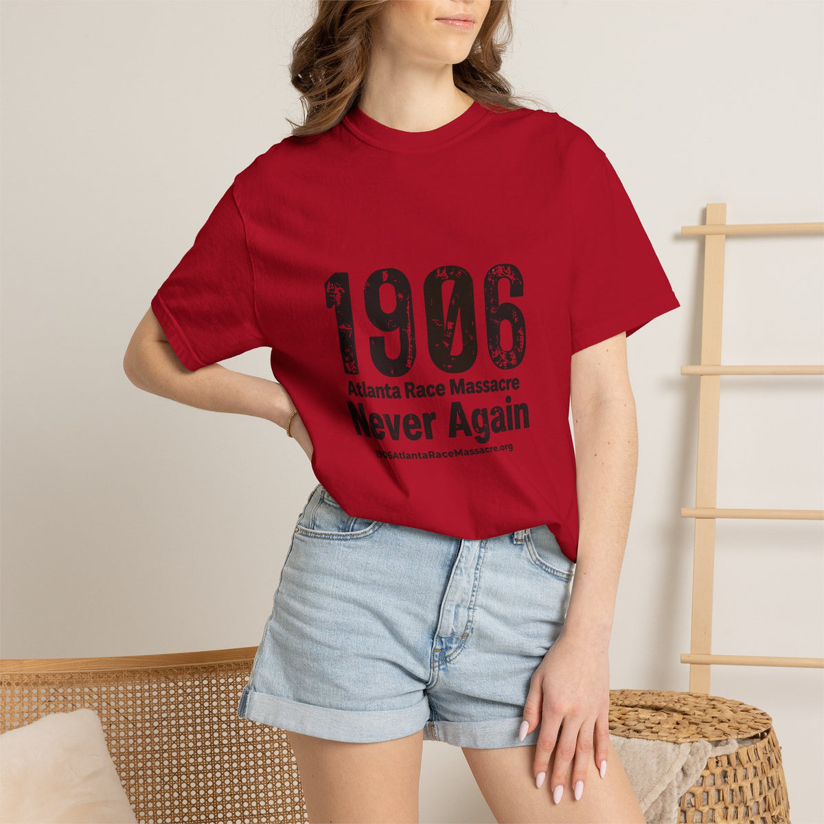 1906 Never Again (Black Print) T-Shirt