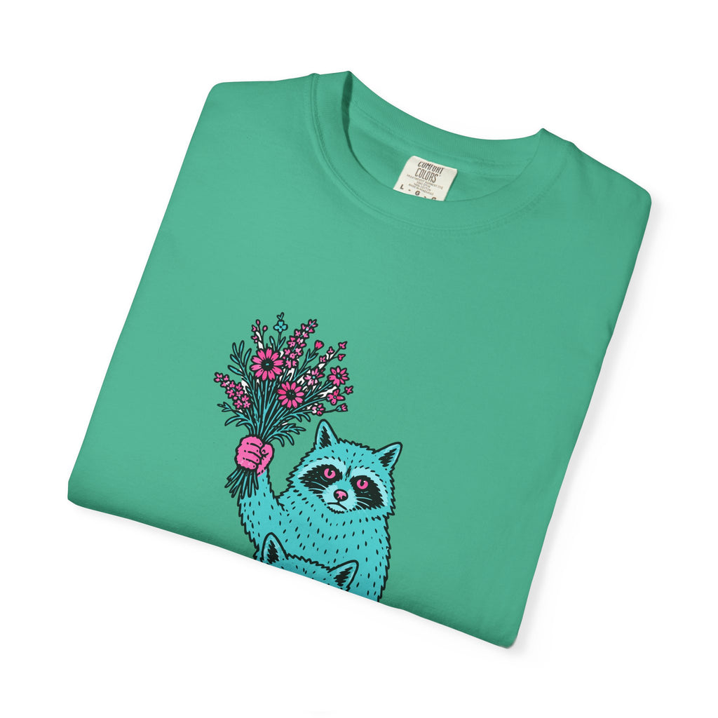 Wildflower Raccoons T-Shirt