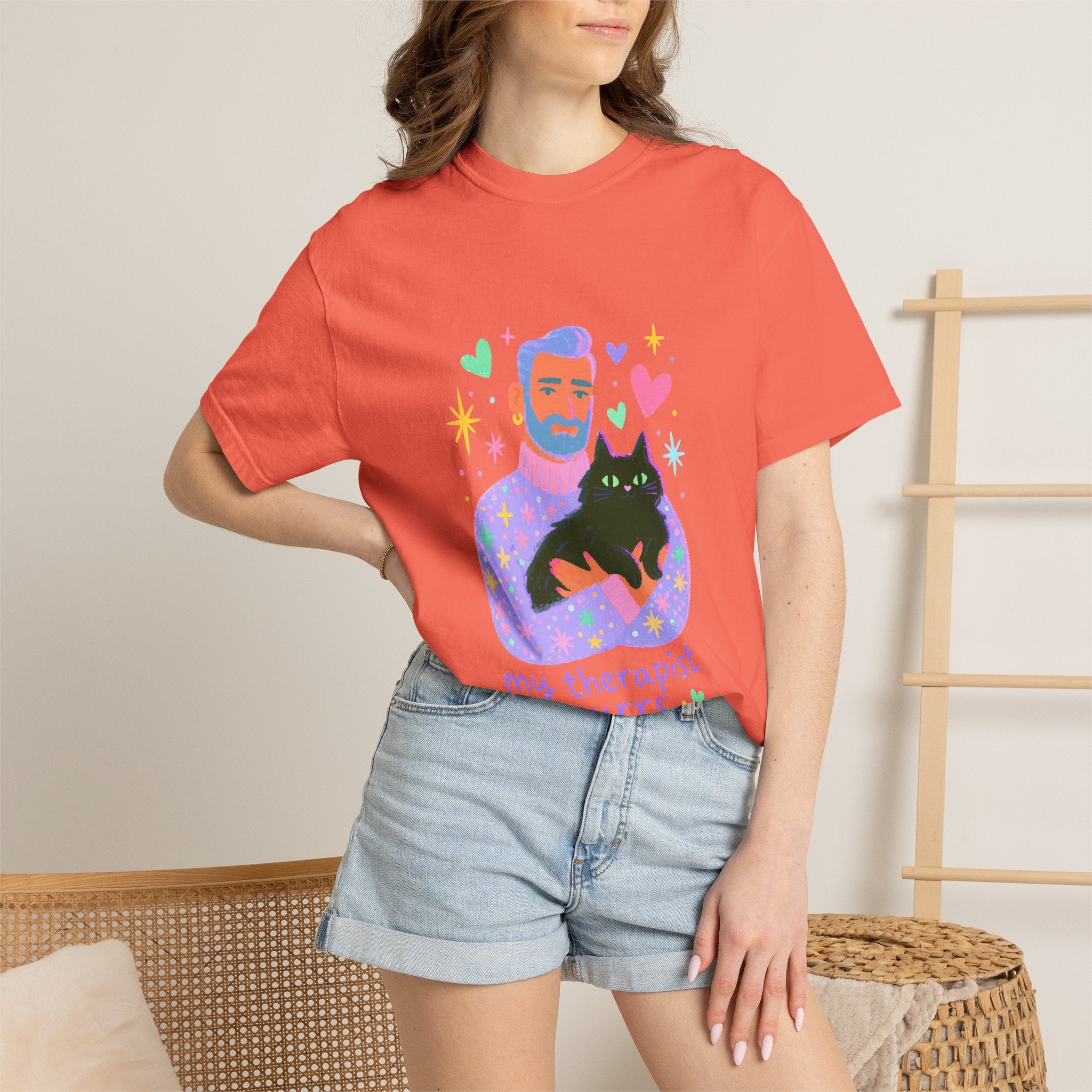 My Therapist Purrs T-Shirt