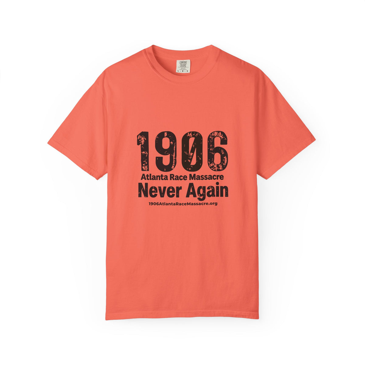 1906 Never Again (Black Print) T-Shirt