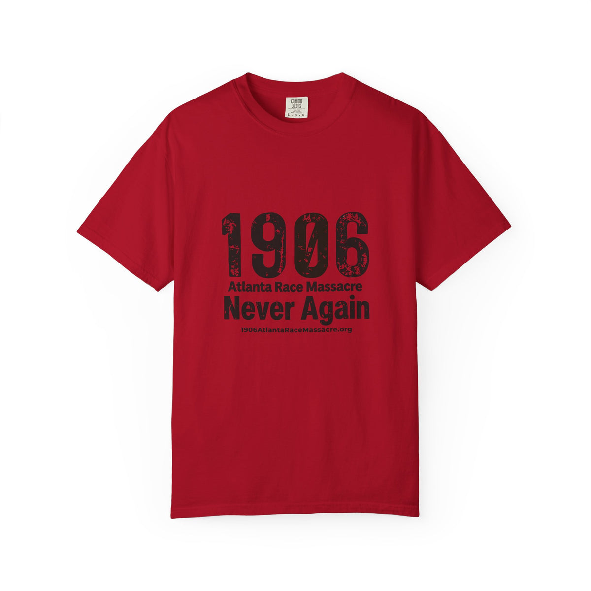 1906 Never Again (Black Print) T-Shirt