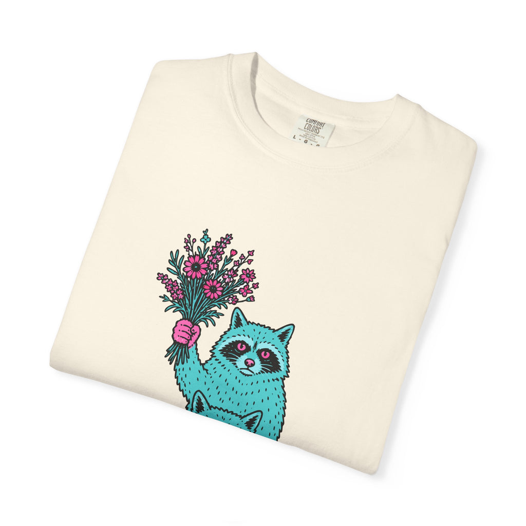 Wildflower Raccoons T-Shirt