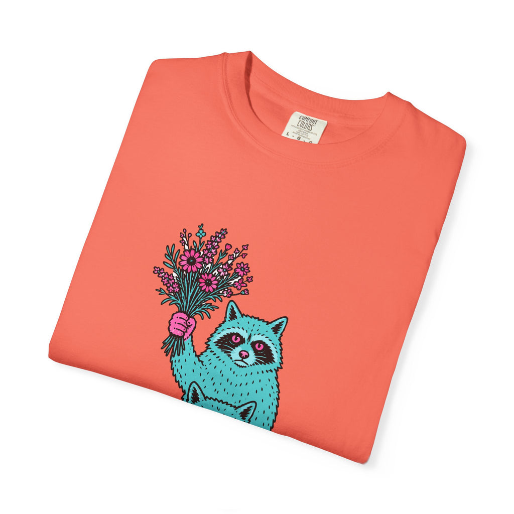 Wildflower Raccoons T-Shirt