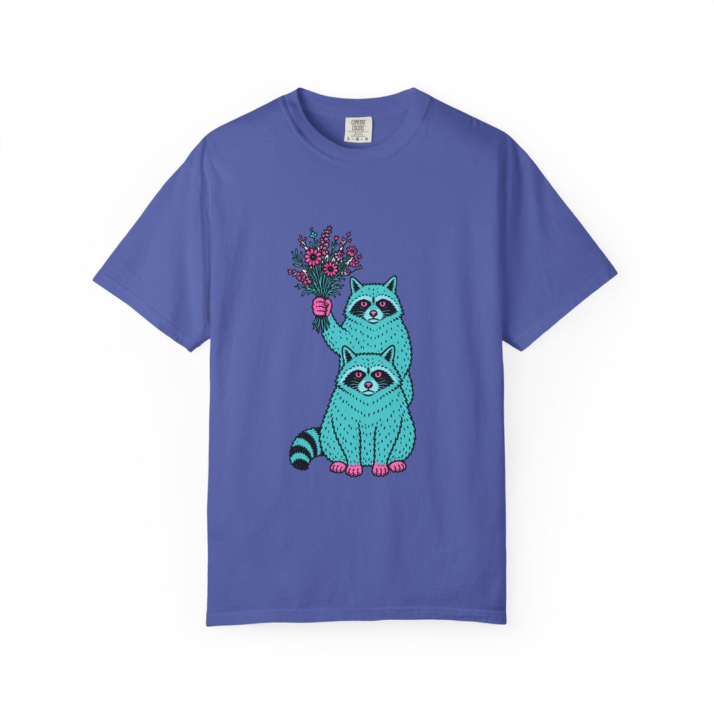 Wildflower Raccoons T-Shirt