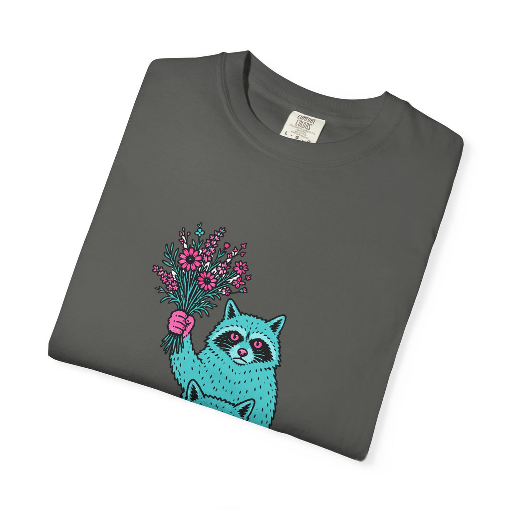 Wildflower Raccoons T-Shirt
