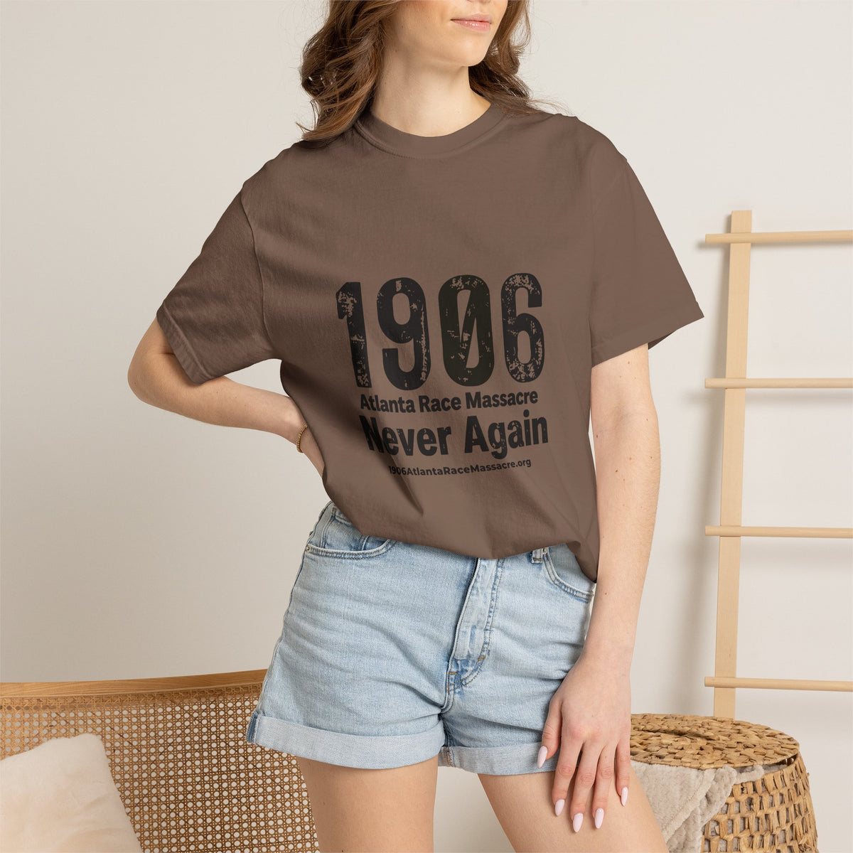 1906 Never Again (Black Print) T-Shirt