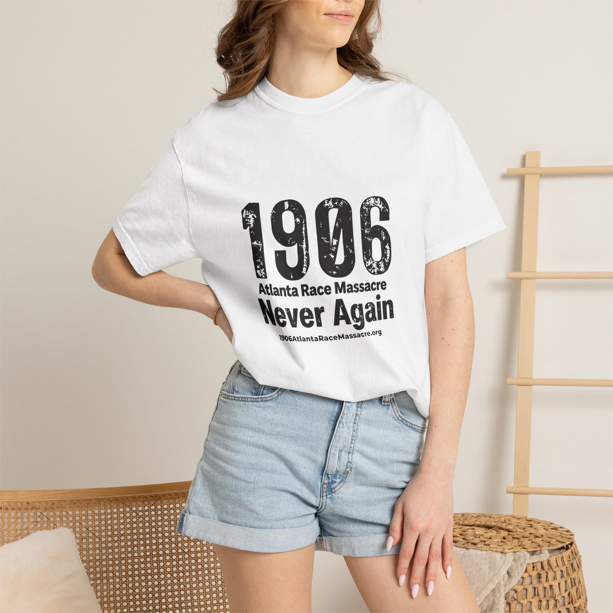 1906 Never Again (Black Print) T-Shirt