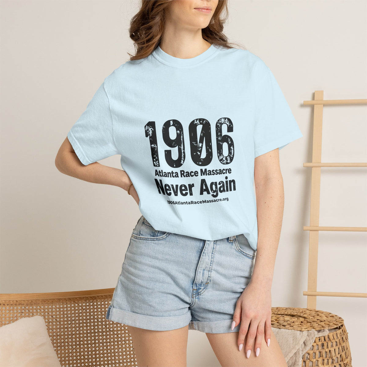 1906 Never Again (Black Print) T-Shirt