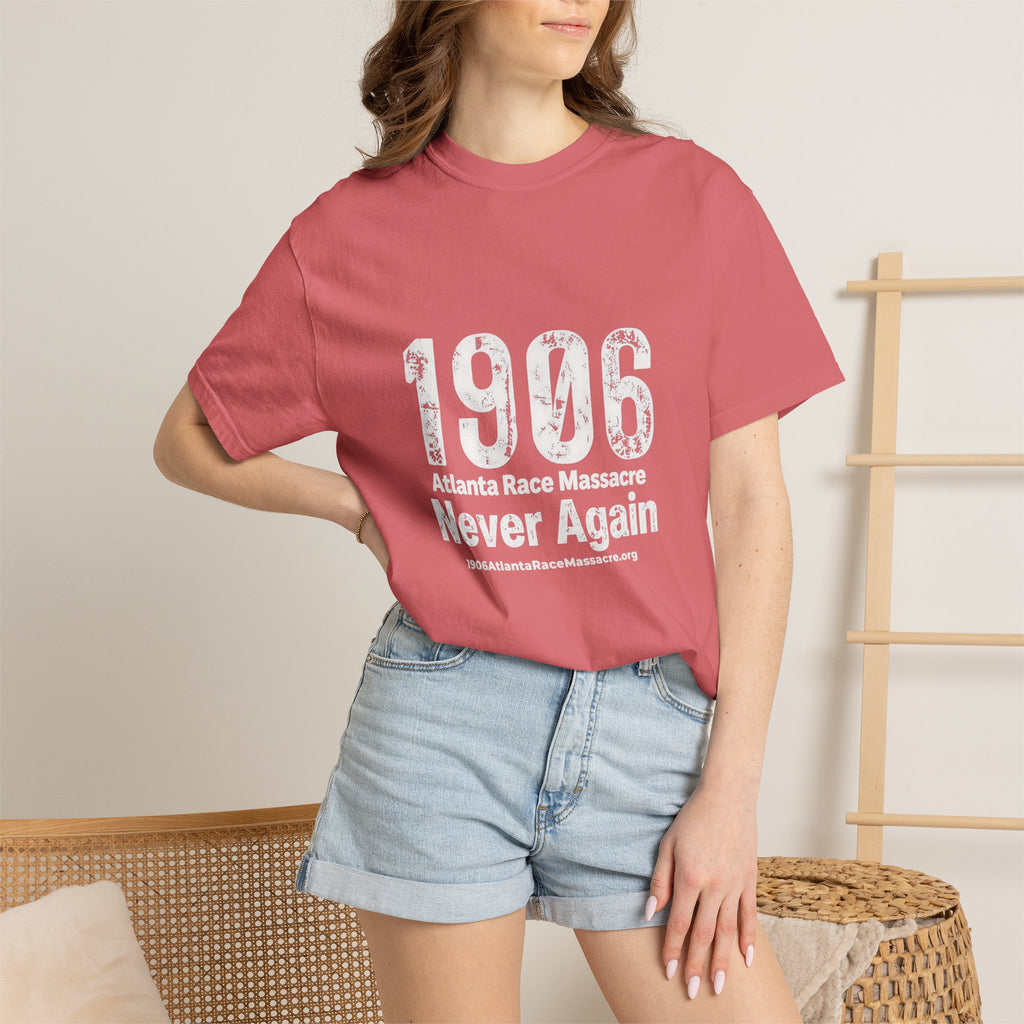 1906 Never Again (White Print) T-Shirt