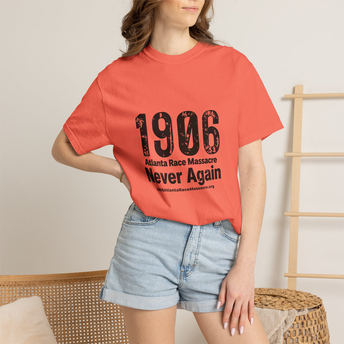 1906 Never Again (Black Print) T-Shirt