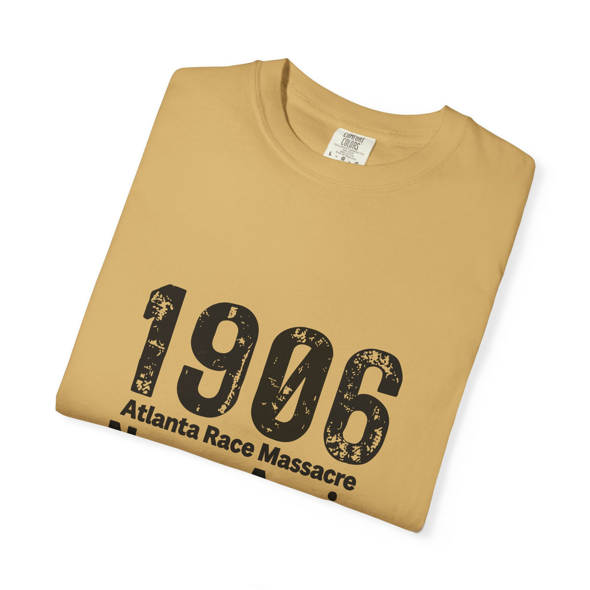 1906 Never Again (Black Print) T-Shirt