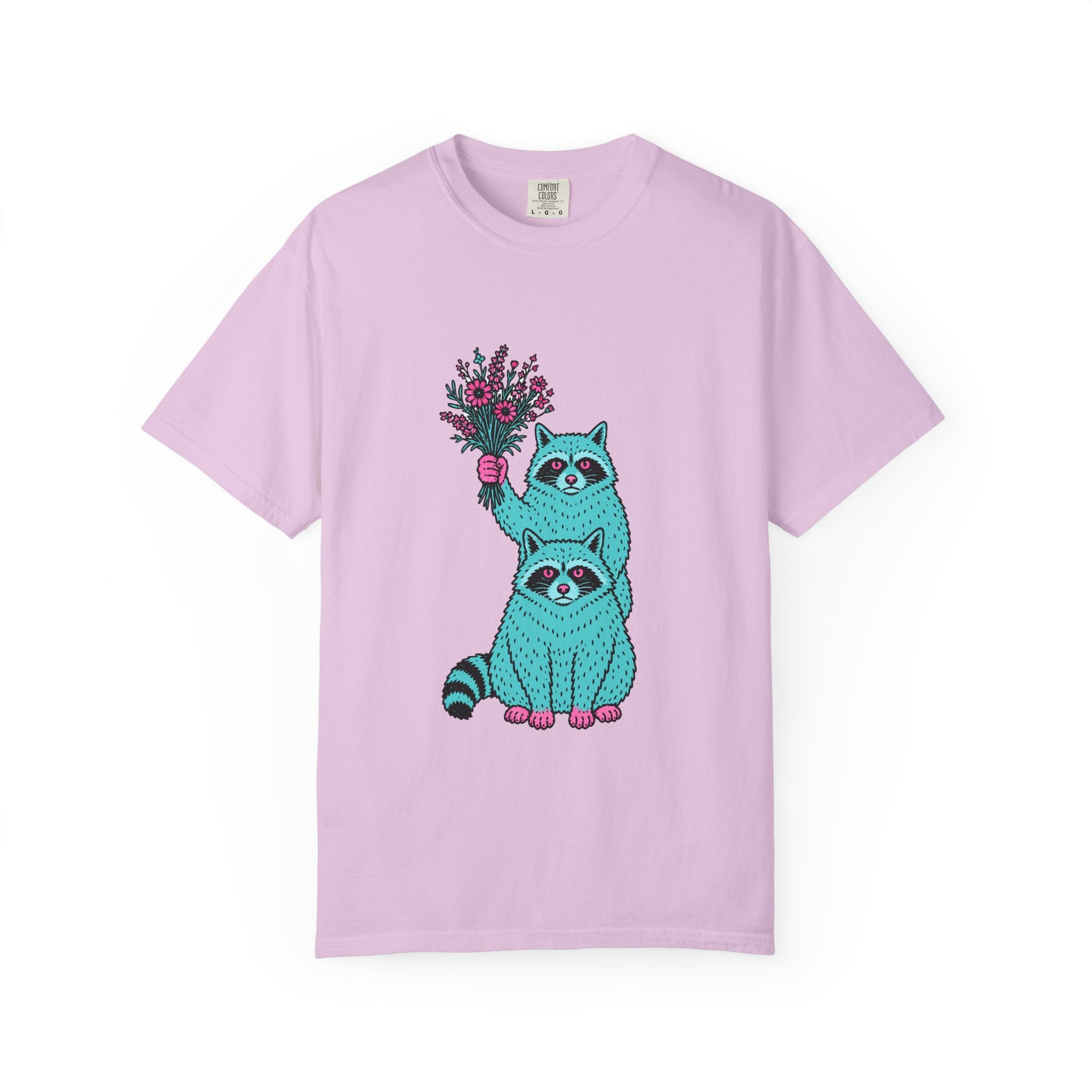 Wildflower Raccoons T-Shirt
