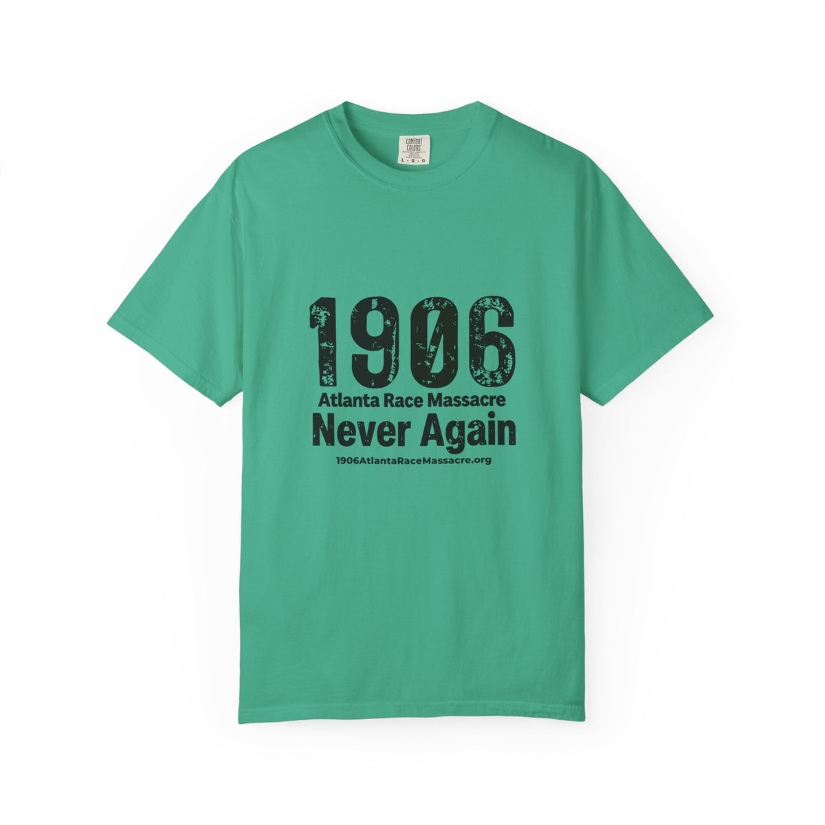 1906 Never Again (Black Print) T-Shirt