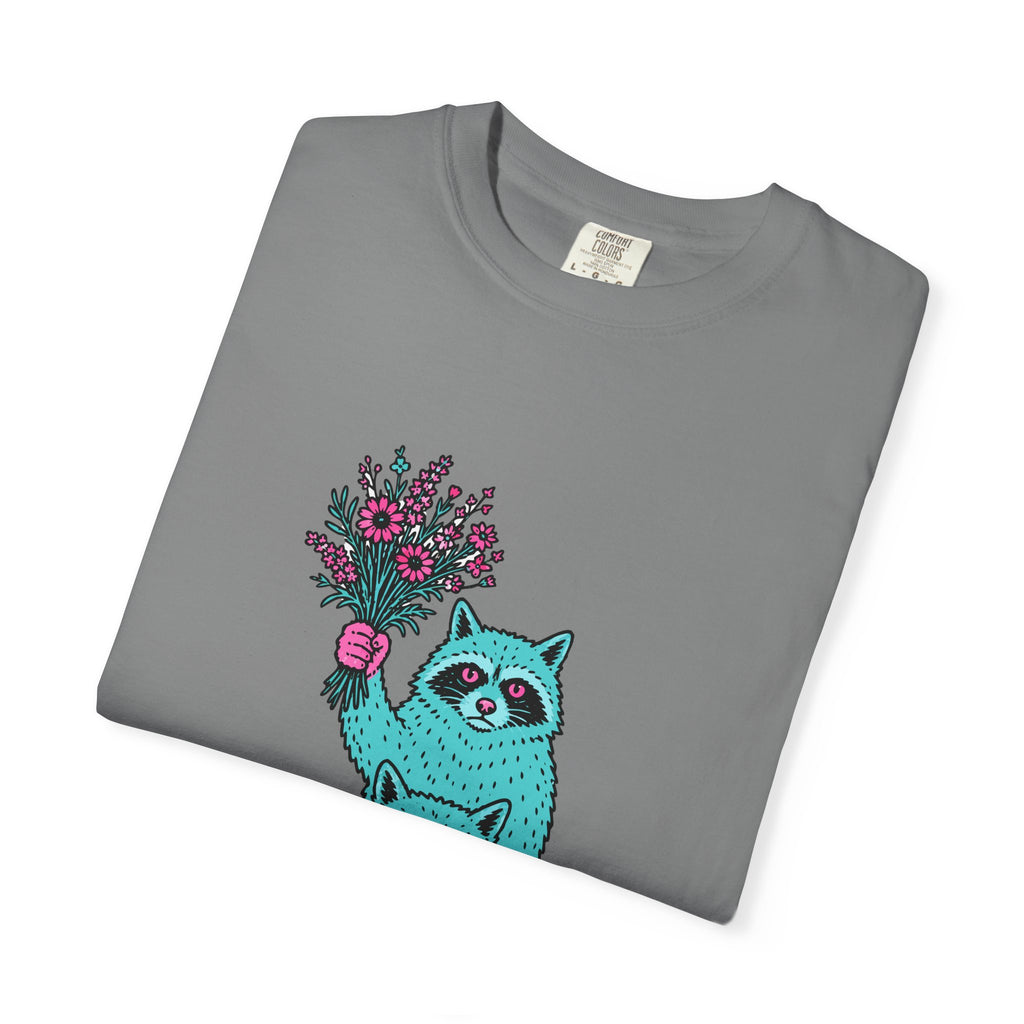 Wildflower Raccoons T-Shirt