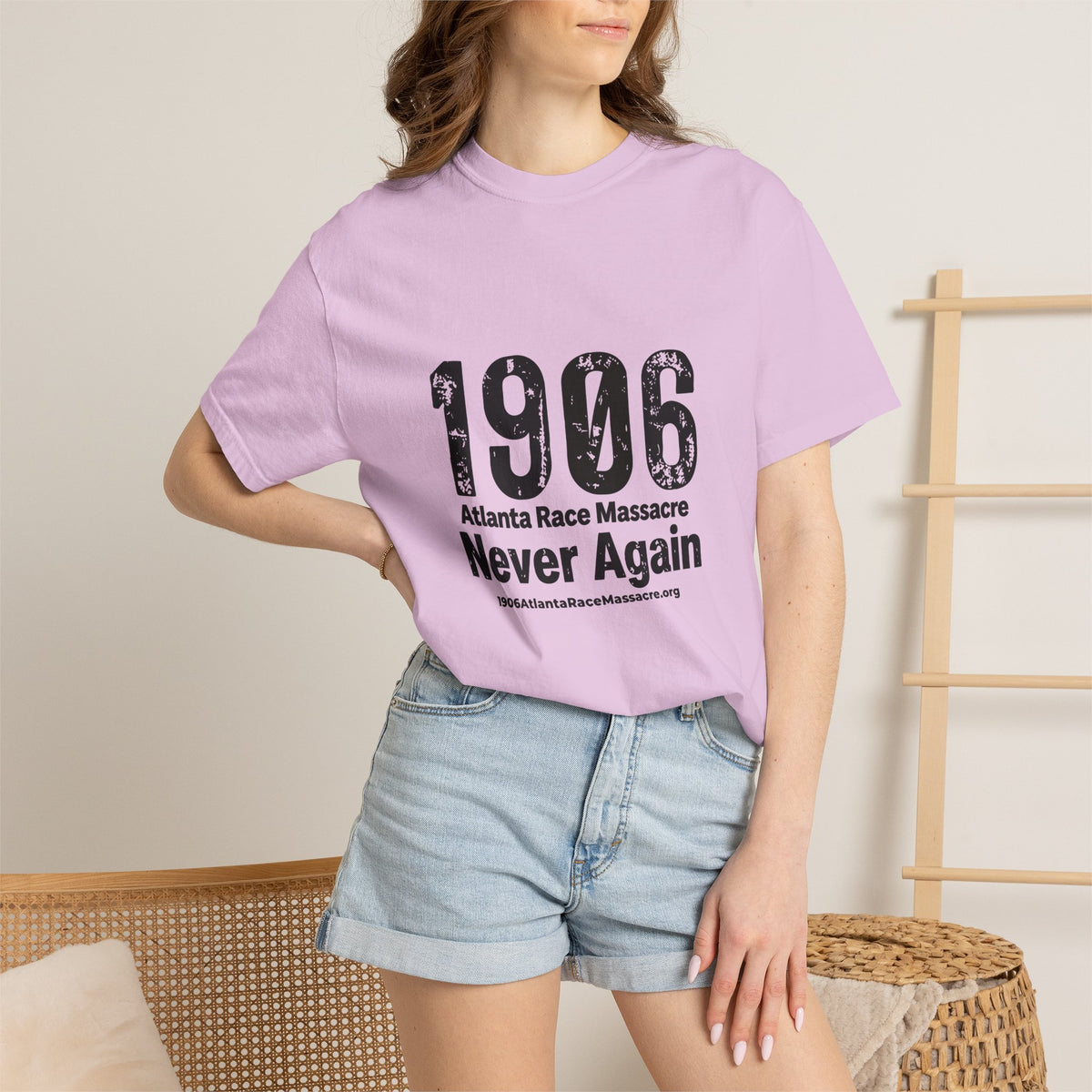 1906 Never Again (Black Print) T-Shirt