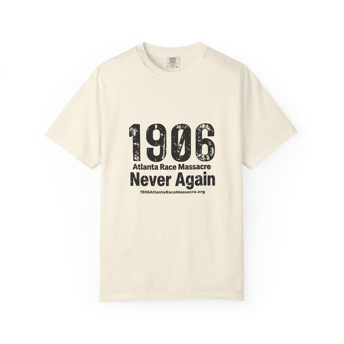 1906 Never Again (Black Print) T-Shirt