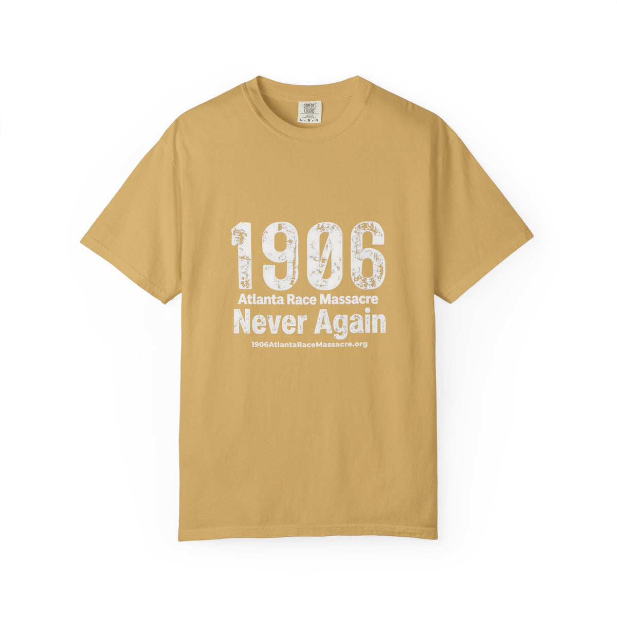 1906 Never Again (White Print) T-Shirt