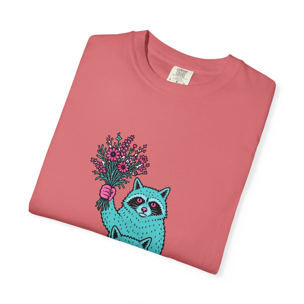 Wildflower Raccoons T-Shirt