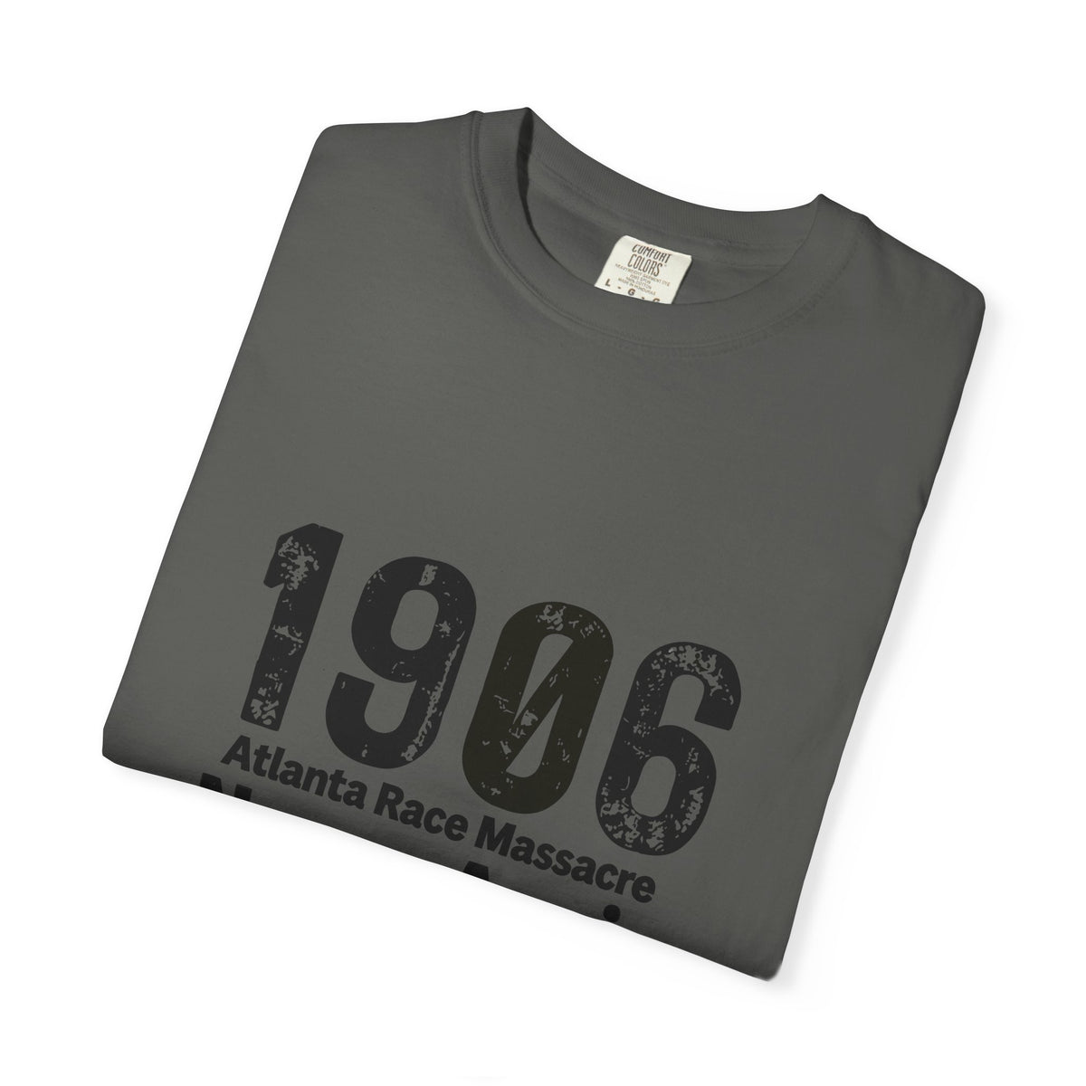 1906 Never Again (Black Print) T-Shirt