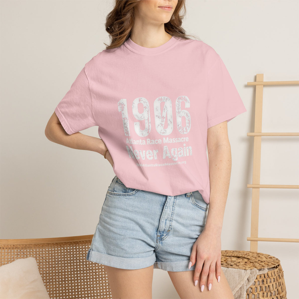 1906 Never Again (White Print) T-Shirt
